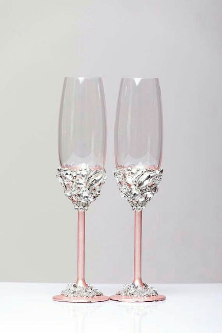 Copas en color oro rosa - 4