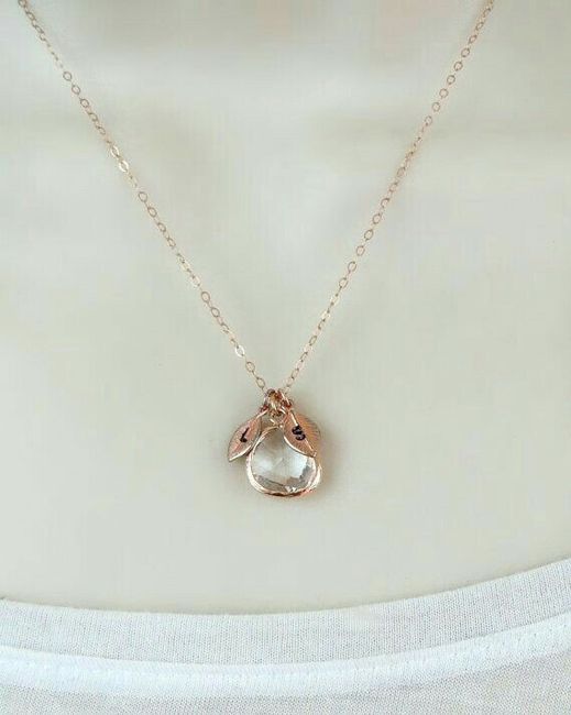 Dije en oro rosa - 1