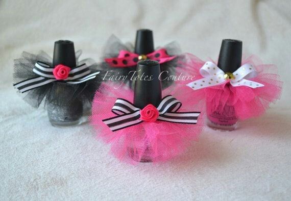 Esmaltes para recuerdo en color rosa. 1