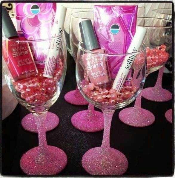Esmaltes para recuerdo en color rosa. 7