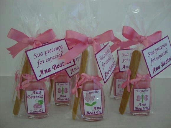 Esmaltes para recuerdo en color rosa. 8