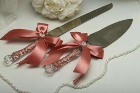 Pala y cuchillo en rosa o rose gold 7