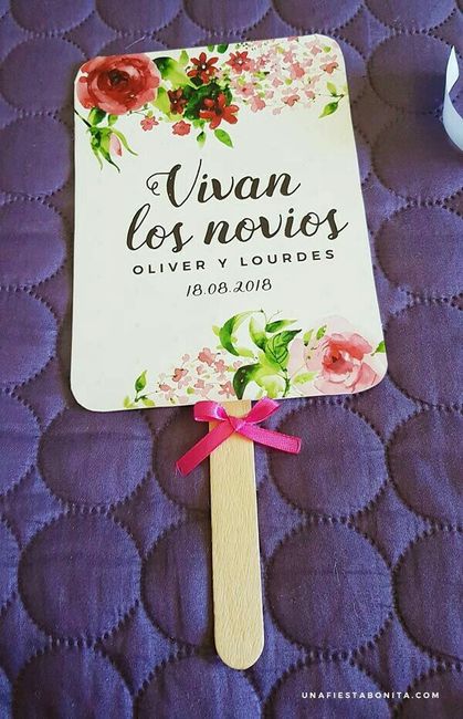 Abánicos ( pai pai) en rosa - 9