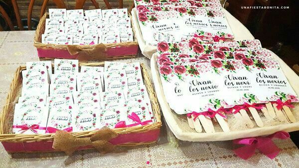 Abánicos ( pai pai) en rosa - 10