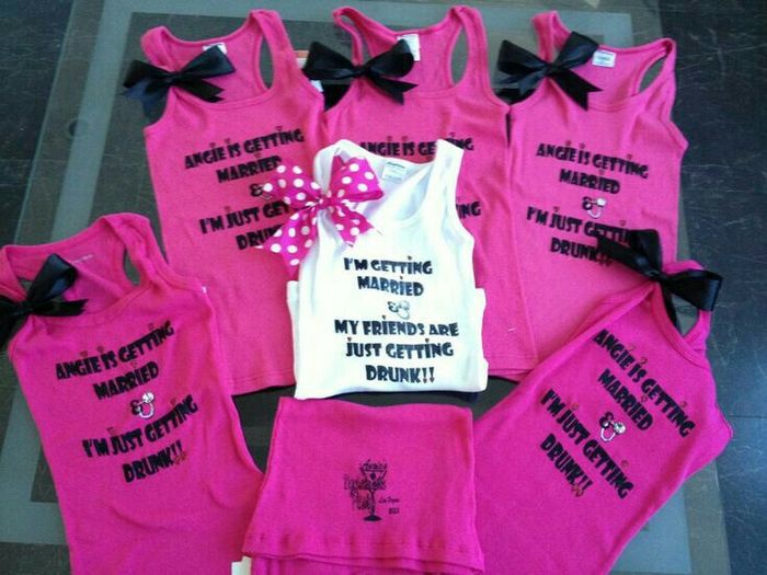 Playeras bride to be/team bride en Rosa❤ - 2