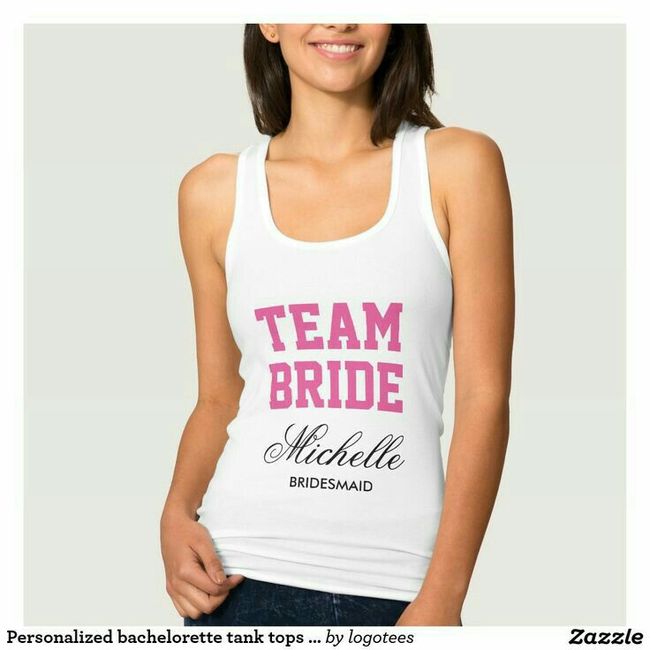 Playeras bride to be/team bride en Rosa❤ - 8