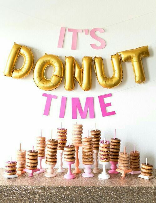 Donuts bar en rosa ❤😍 - 10
