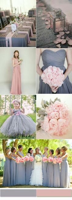 Boda en gris y Rosa ❤ - 7