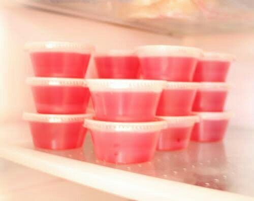 Gelatinas y paletas con alcohol en Rosa. - 18