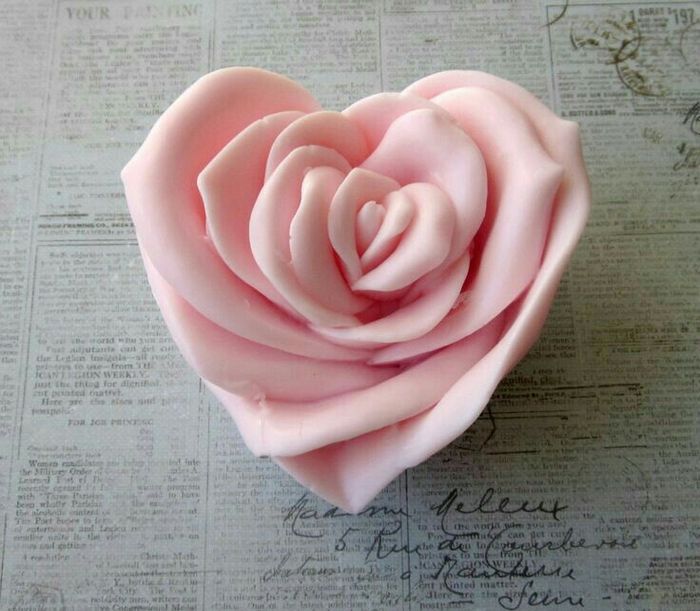 Jabones en forma de rosa - 4