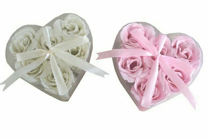 Jabones en forma de rosa - 6