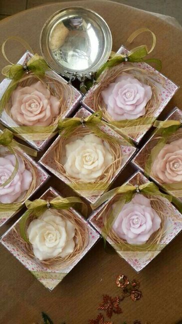Jabones en forma de rosa - 11