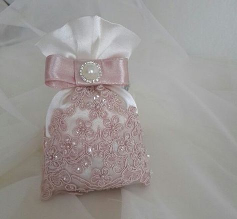 Costalitos de tela Rosa 7