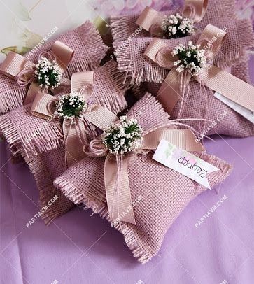 Costalitos de tela Rosa 1