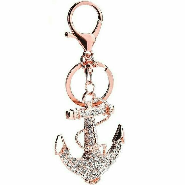 Llaveritos rosa y rose gold - 1