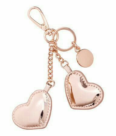 Llaveritos rosa y rose gold - 15