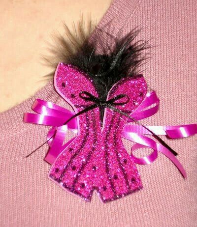 Distintivo para despedida en color Rosa - 5