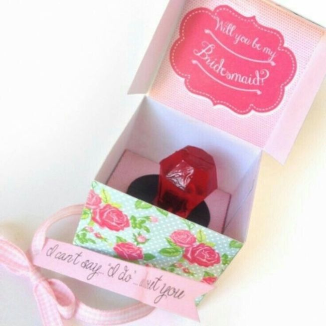 Anillo dulce para Damas en rosa 5