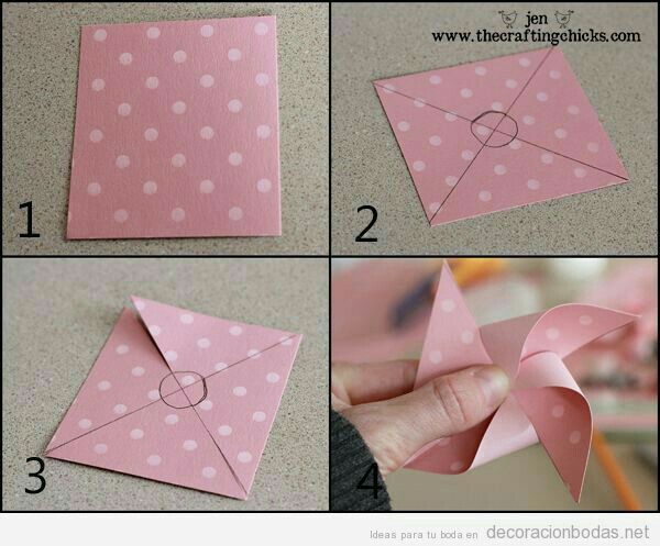 Rehiletes rosa para decorar - 6