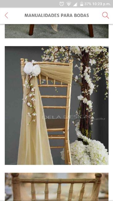 Ideas para decorar sillas - 1