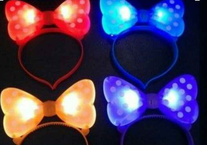 Diademas led o luminosas. - 2