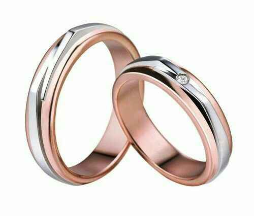 Anillos y argollas en oro rosa - 3