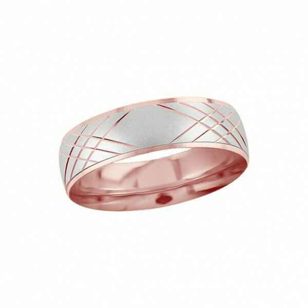 Anillos y argollas en oro rosa - 8