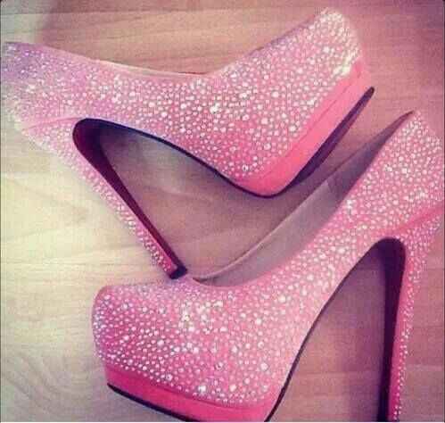Zapatos color rosa para la boda ! - 6