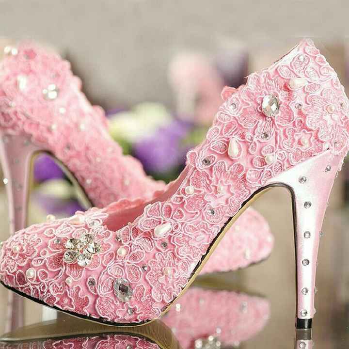 Zapatos color rosa para la boda ! - 8