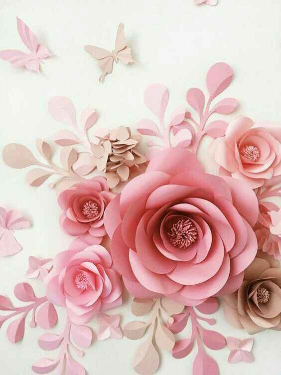 Tutorial para hacer flor rosa gigante! - 2
