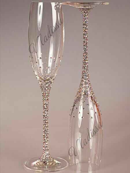 Copas en color oro rosa - 2