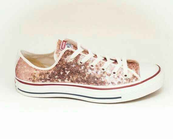 Novia con tenis color rosa - 13