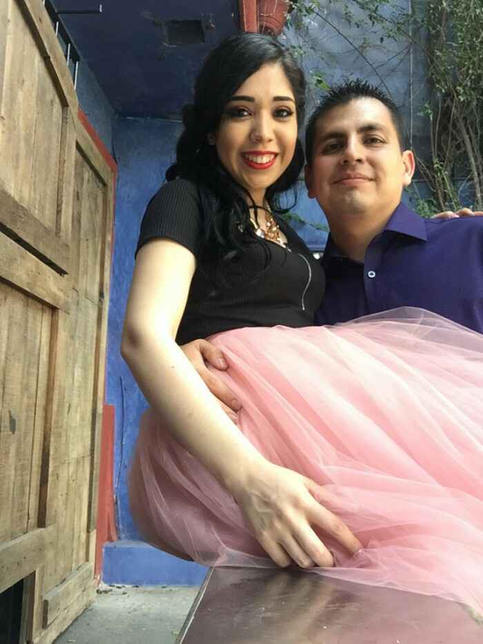 Faldas de tul rosa para sesión - 3