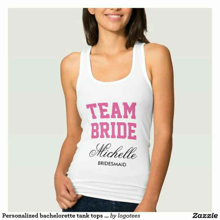Playeras bride to be/team bride en Rosa❤ - 8