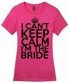 Playeras bride to be/team bride en Rosa❤ - 11