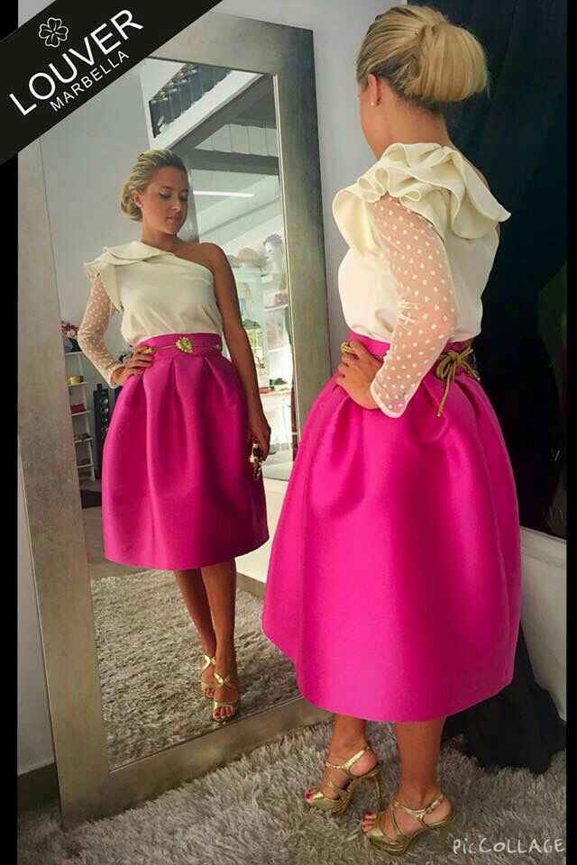 Outfit de invitada en rosa - 9