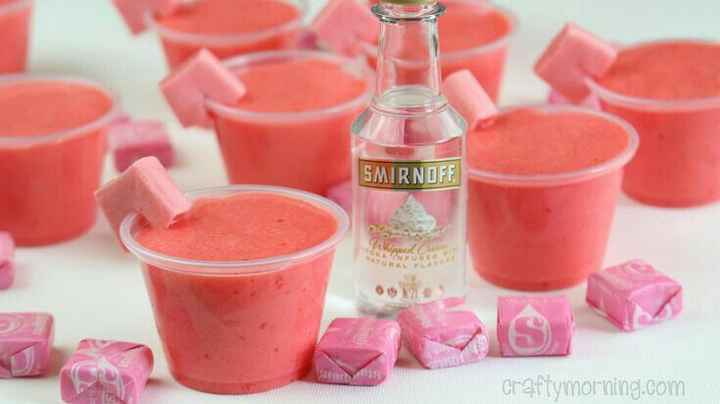 Gelatinas y paletas con alcohol en Rosa. - 1