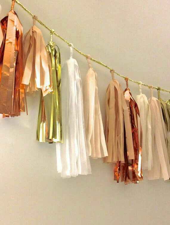 Guirnaldas en color Rosa para la despedida. - 16