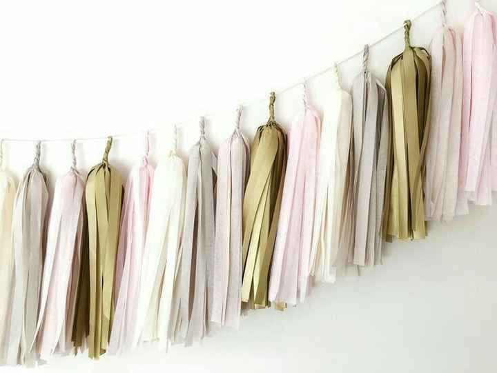 Guirnaldas en color Rosa para la despedida. - 17