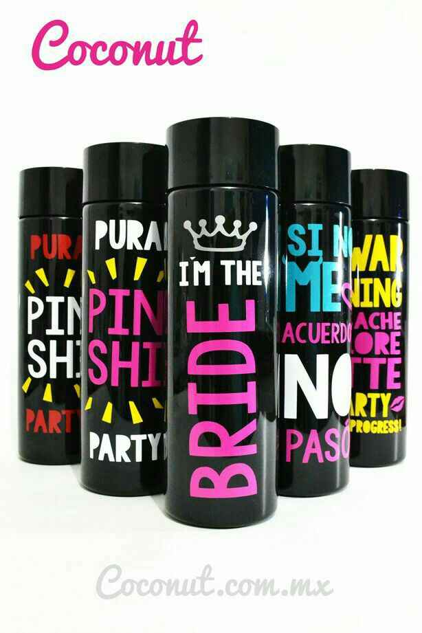 Termos y gorras team bride en Rosa - 1