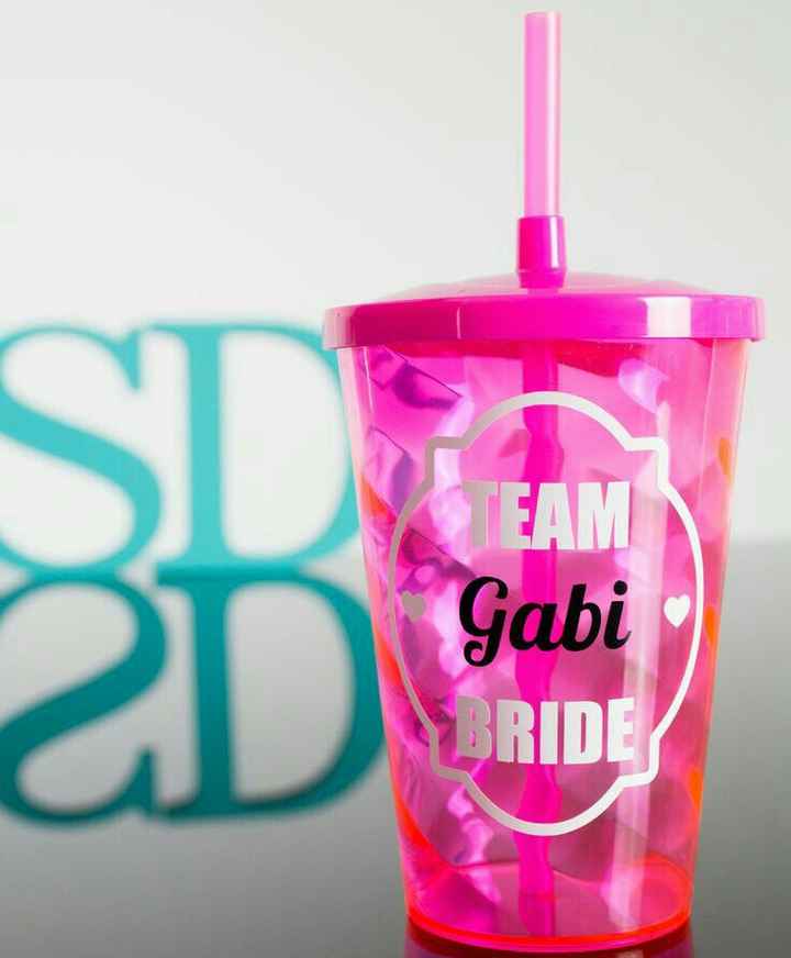 Termos y gorras team bride en Rosa - 3