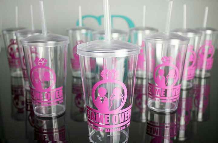 Termos y gorras team bride en Rosa - 4