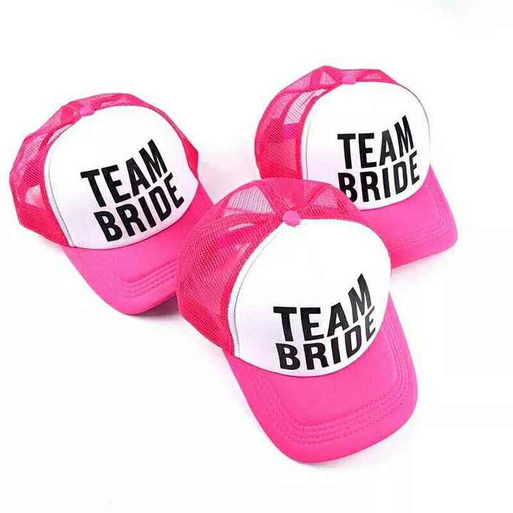 Termos y gorras team bride en Rosa - 5