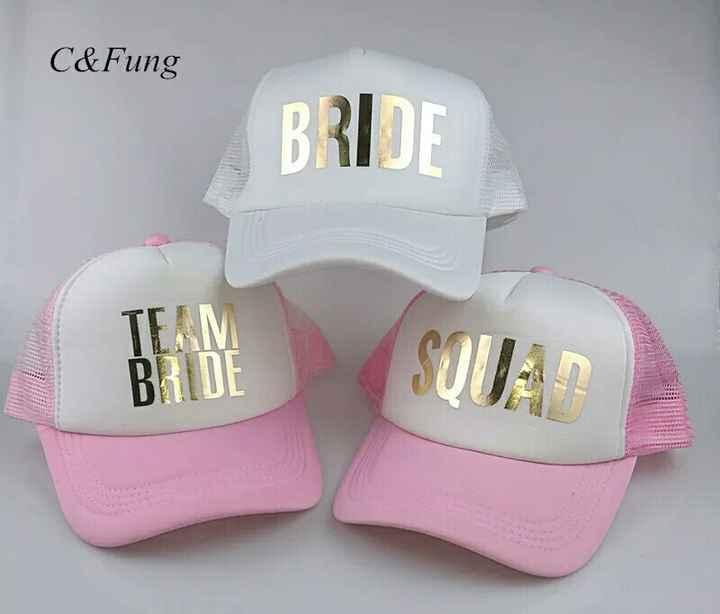 Termos y gorras team bride en Rosa - 7
