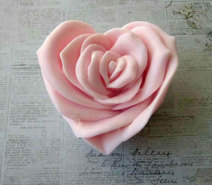 Jabones en forma de rosa - 4