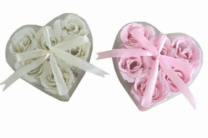 Jabones en forma de rosa - 6