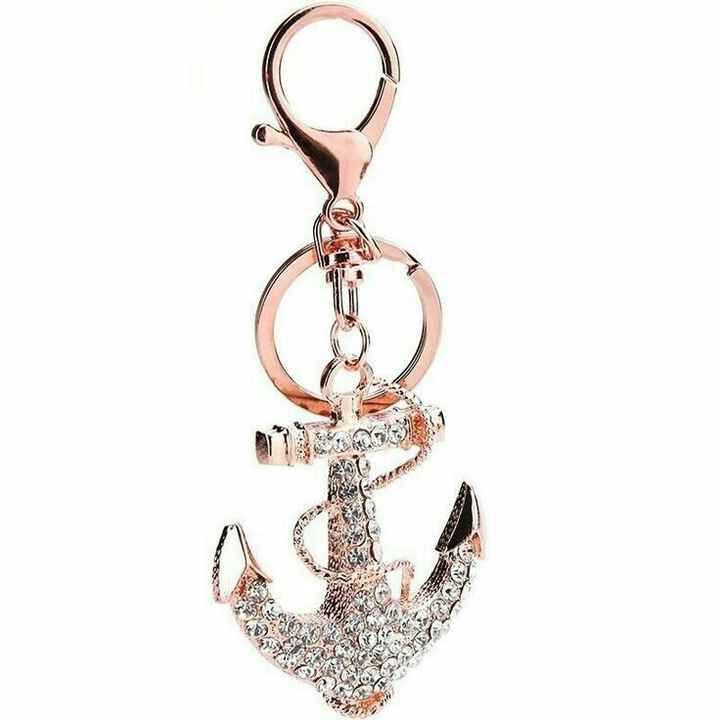 Llaveritos rosa y rose gold - 1