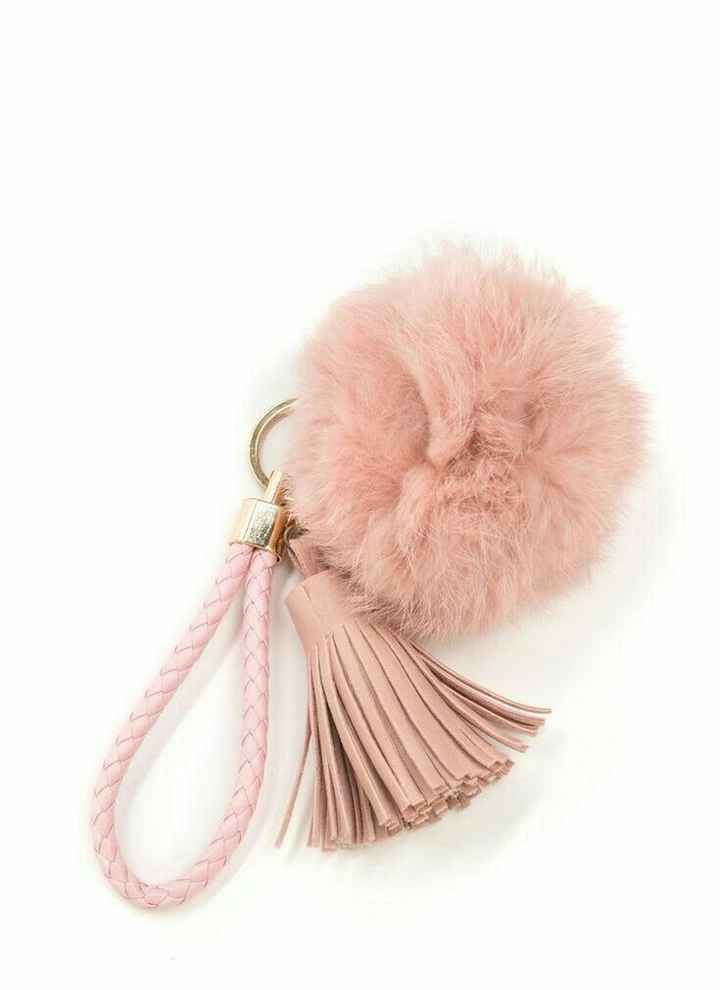 Llaveritos rosa y rose gold - 3