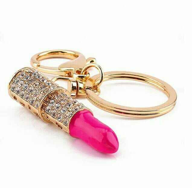 Llaveritos rosa y rose gold - 7