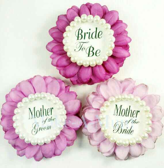 Distintivo para despedida en color Rosa - 8